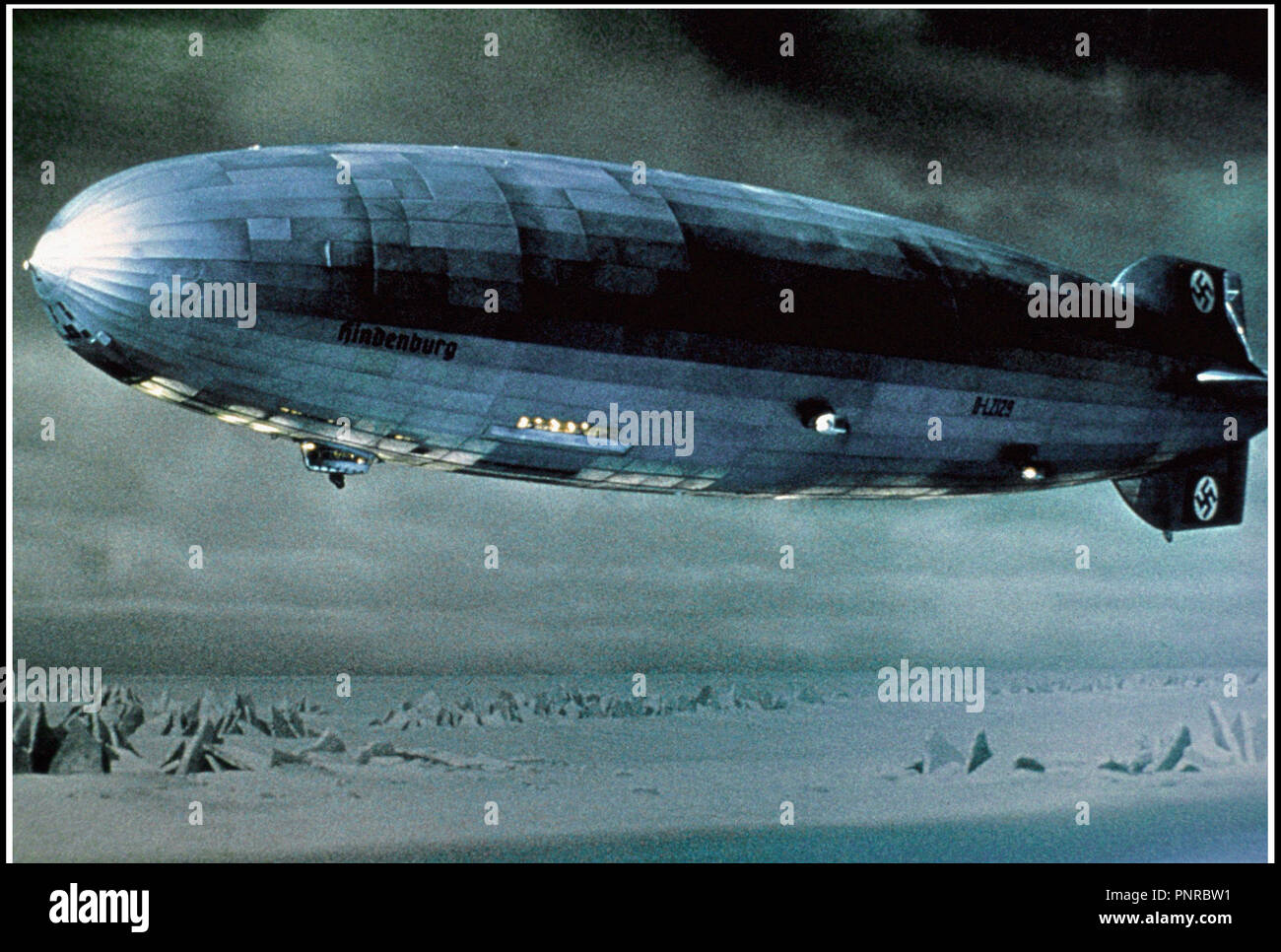 Anonymous The Hindenburg Airship 1936 Kunstdruck