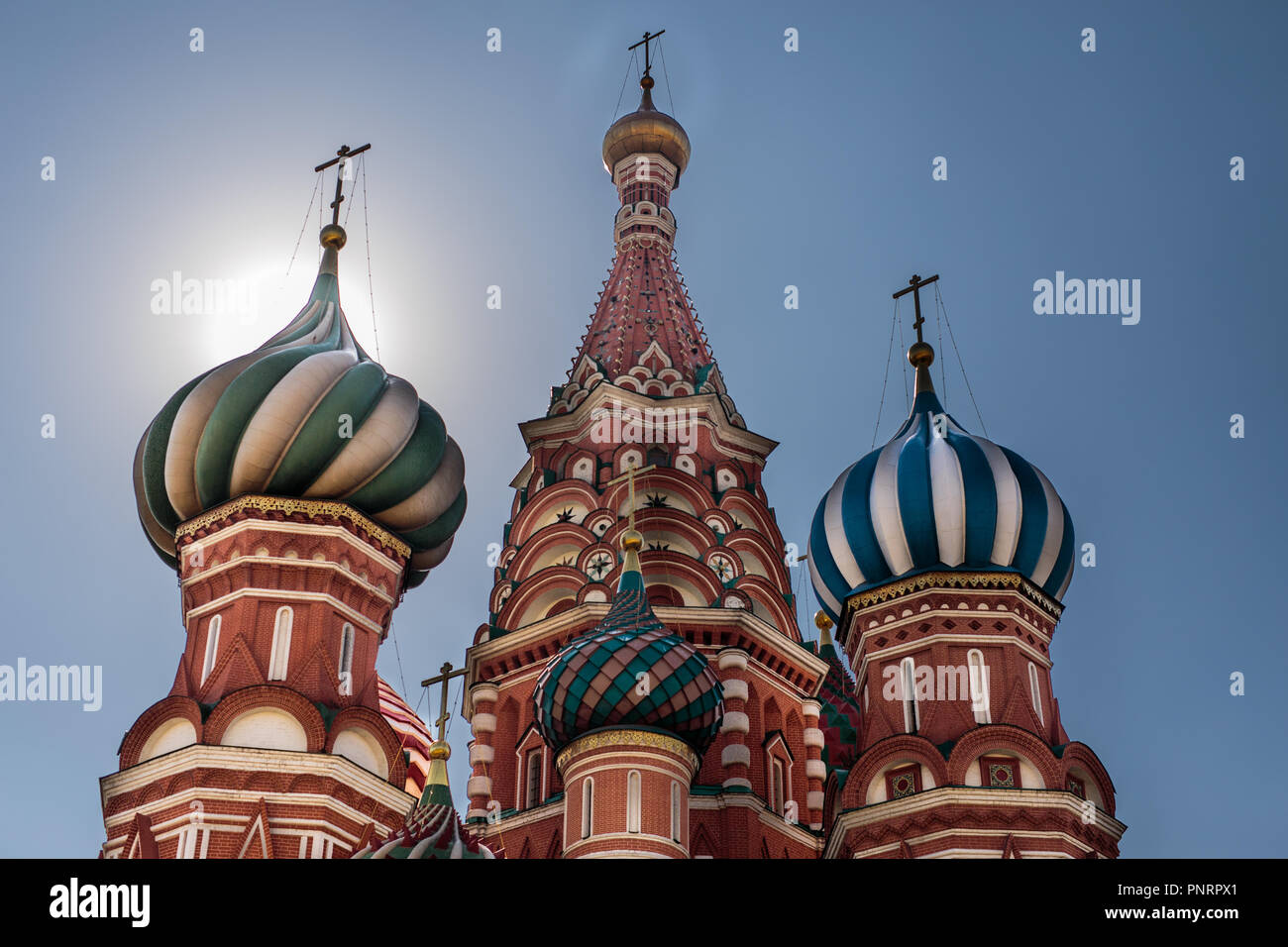 A red Square postcard Stock Photo
