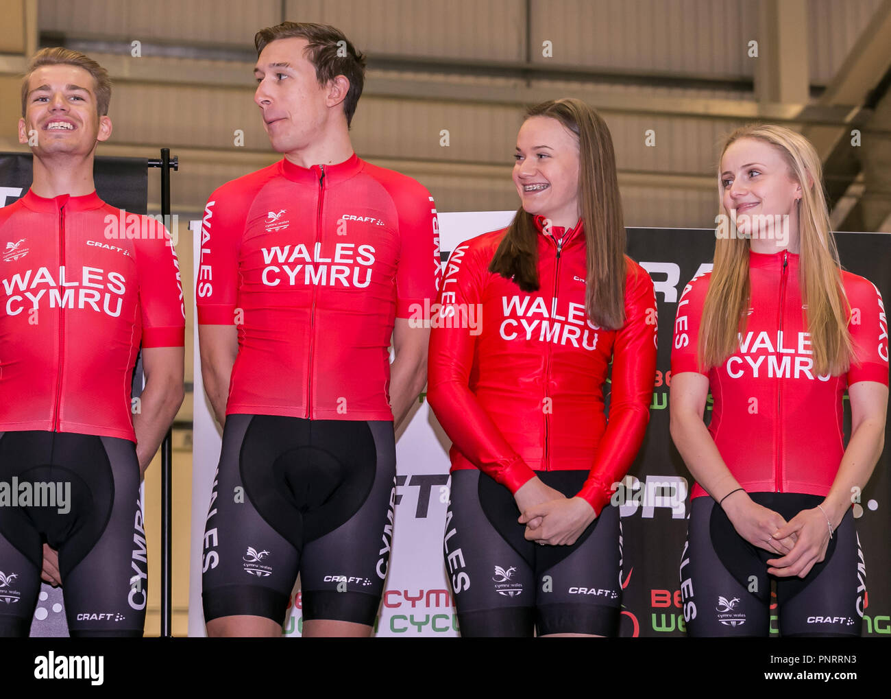 Welsh Cycling and Craft Clothing launch the Welsh Cycling Team for
