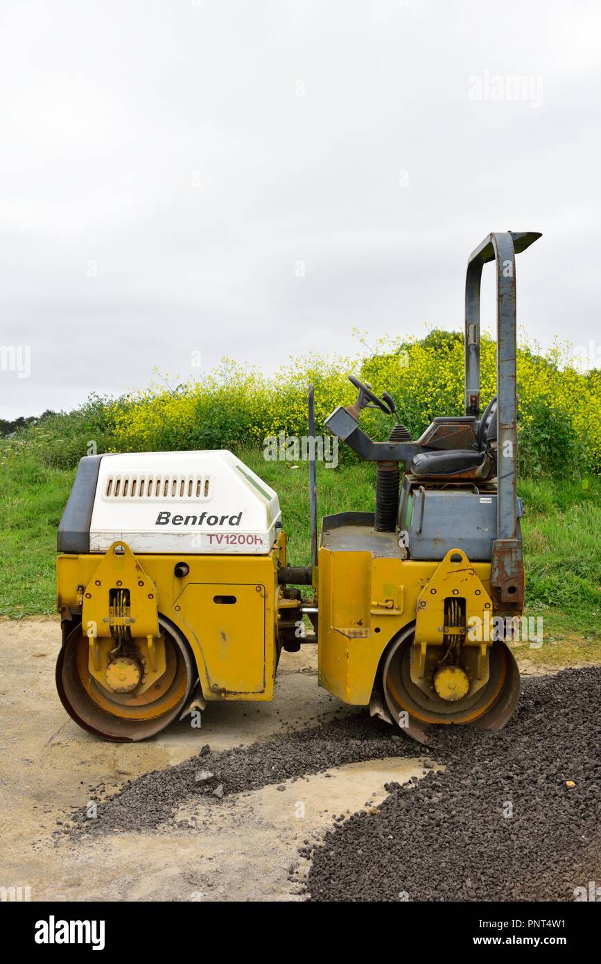 Benford TV 1200H ,Tandem Vibration Rollers, Stock Photo