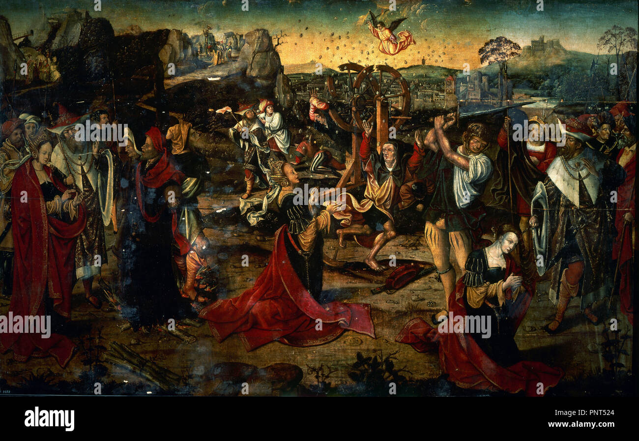 Saint catherine of the wheel hi-res stock photography and images - Alamy