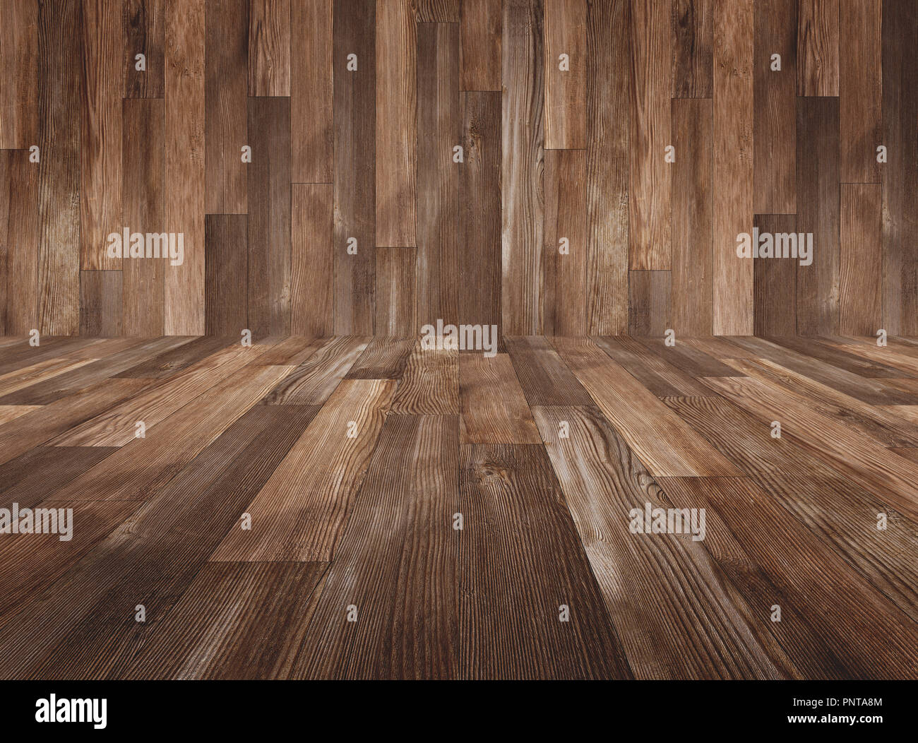 Wood texture background, wood panels wall and floor for backgrounds Stock Photo