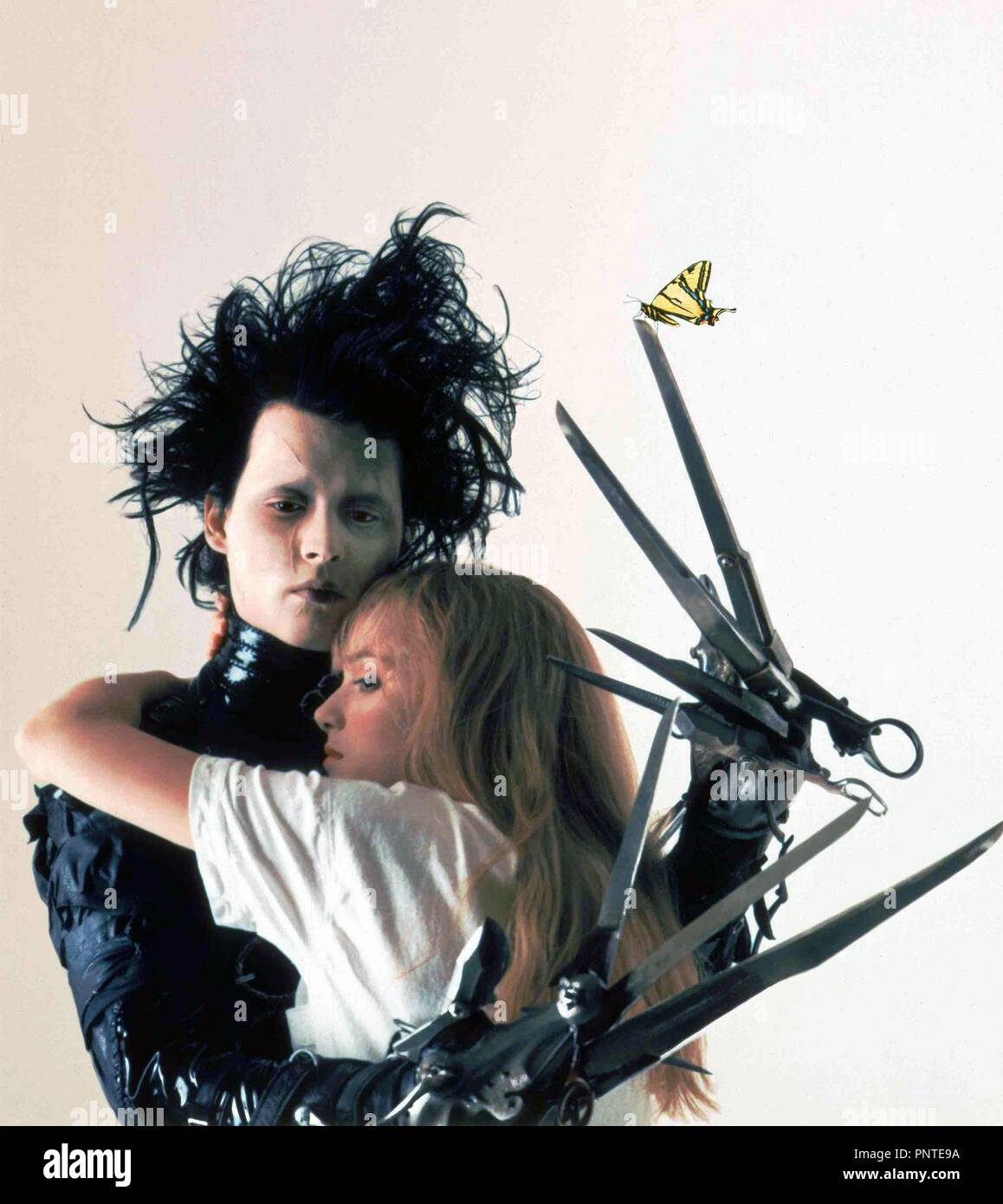 Tim Burton And Edward Scissorhands