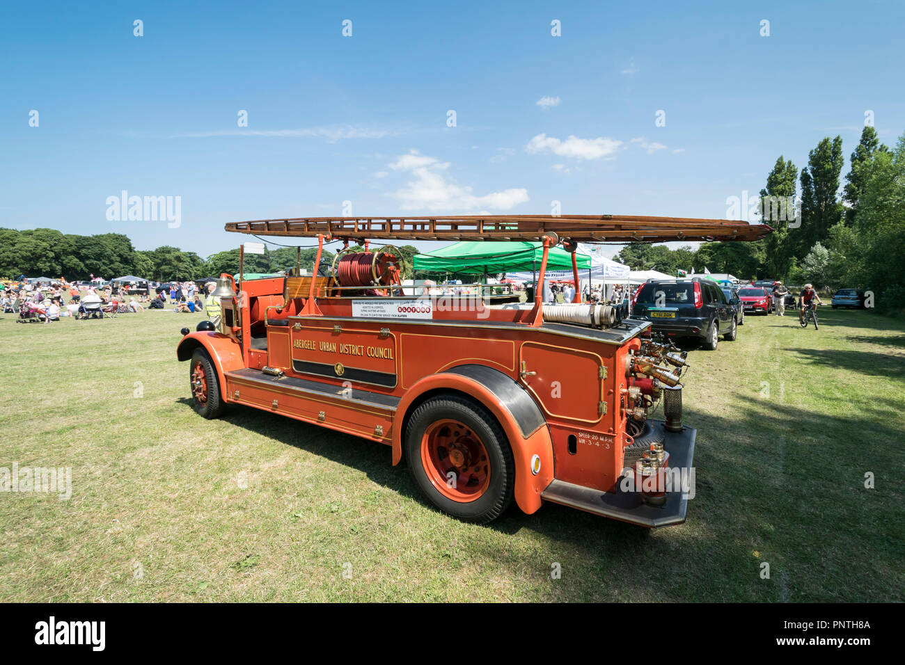 Abergele Carnival and Fate July 14th 2018 on the North Wales coast Stock Photo