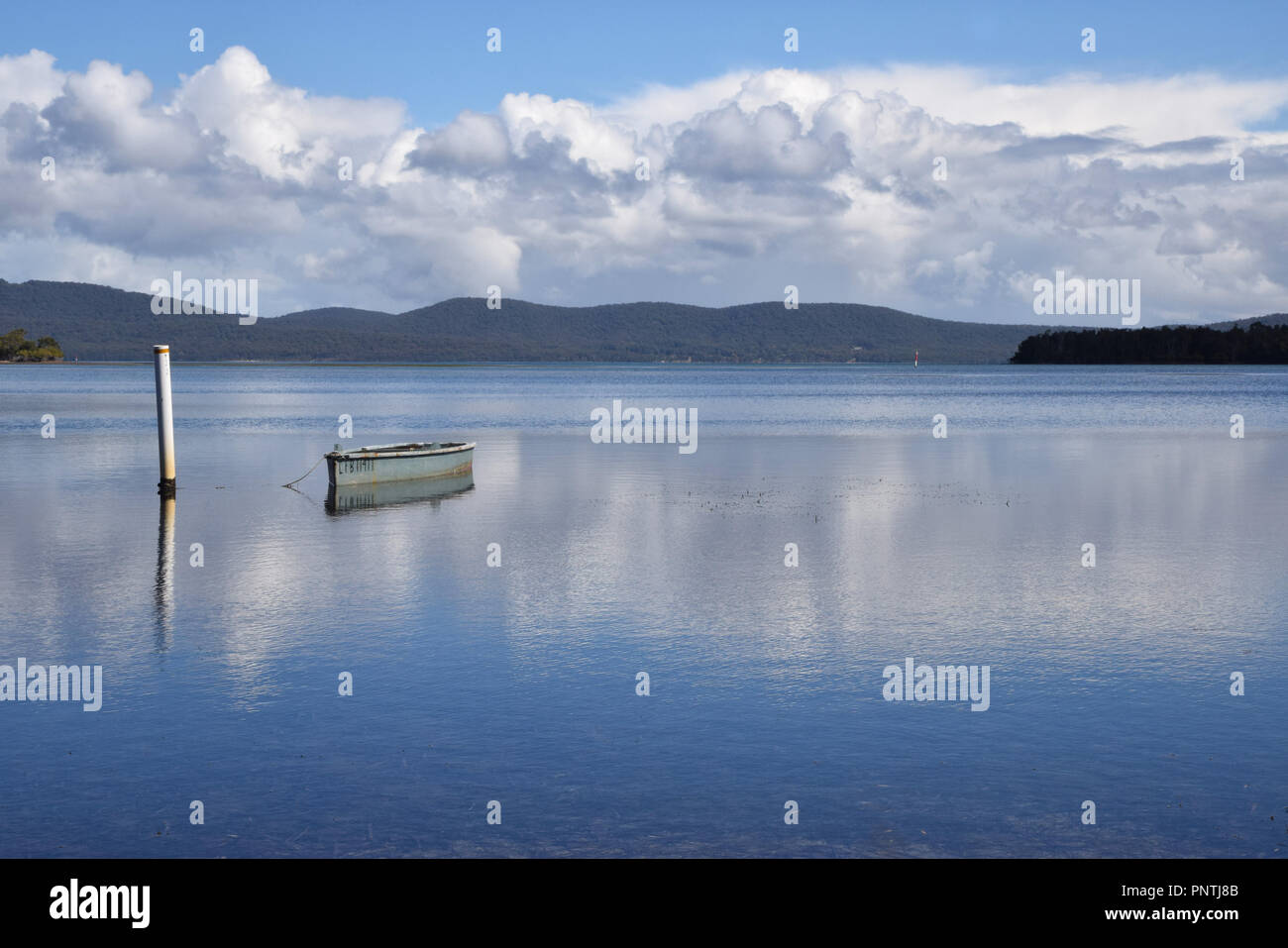 wallis lake, booti booti national park, nsw, australia Stock Photo