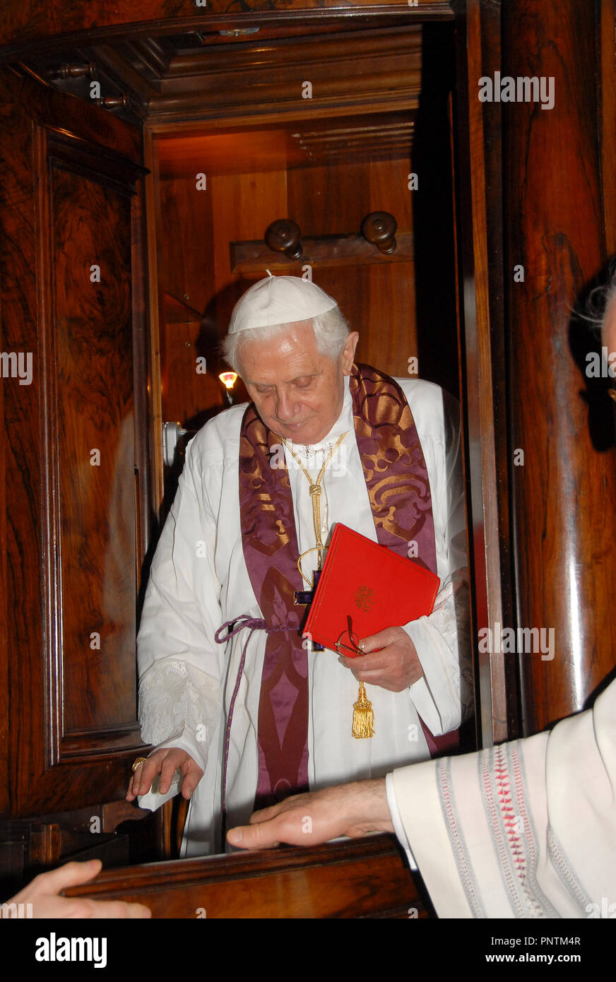 vatican City Pope Benedict XVI Stock Photo