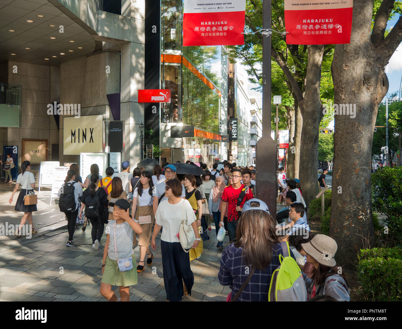 Tokyo, Japan - September 8, 2018: Unidentified people at Takeshita street  in Harajuku, famous of unique Japanese cosplay street fashion Stock Photo -  Alamy