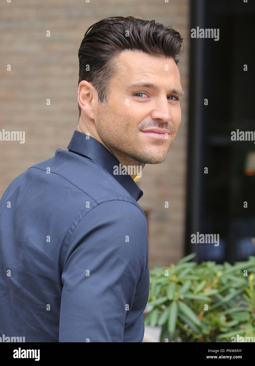 Mark Wright outside ITV Studios Featuring Mark Wright Where London