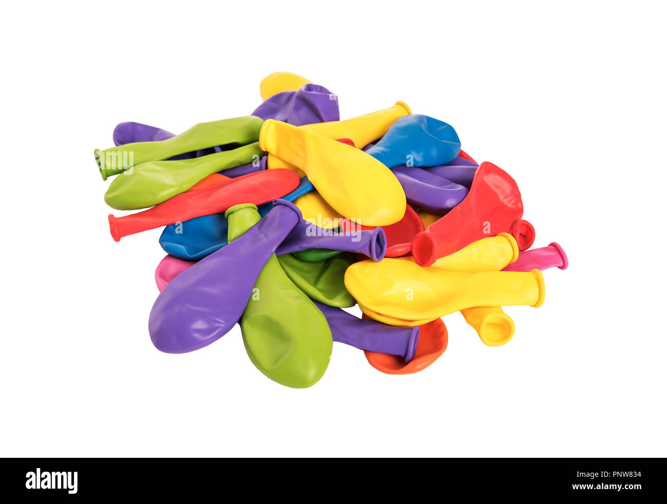 Une Pile De Longs Ballons De Modélisation Colorés Photo stock - Image du  paquet, modeler: 190599764