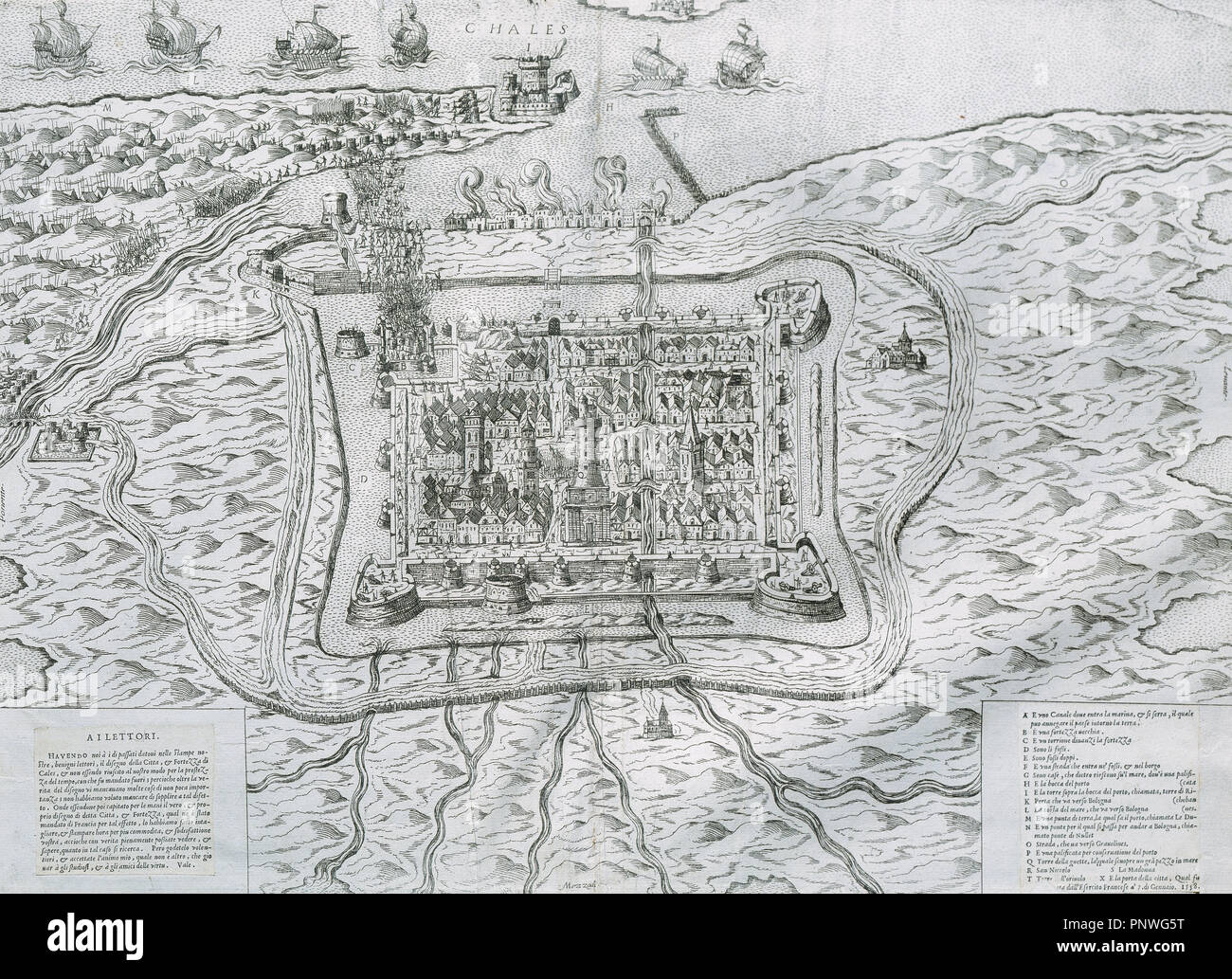 Capture of Calais from the English in 1558 by Francis de Lorraine, Duke