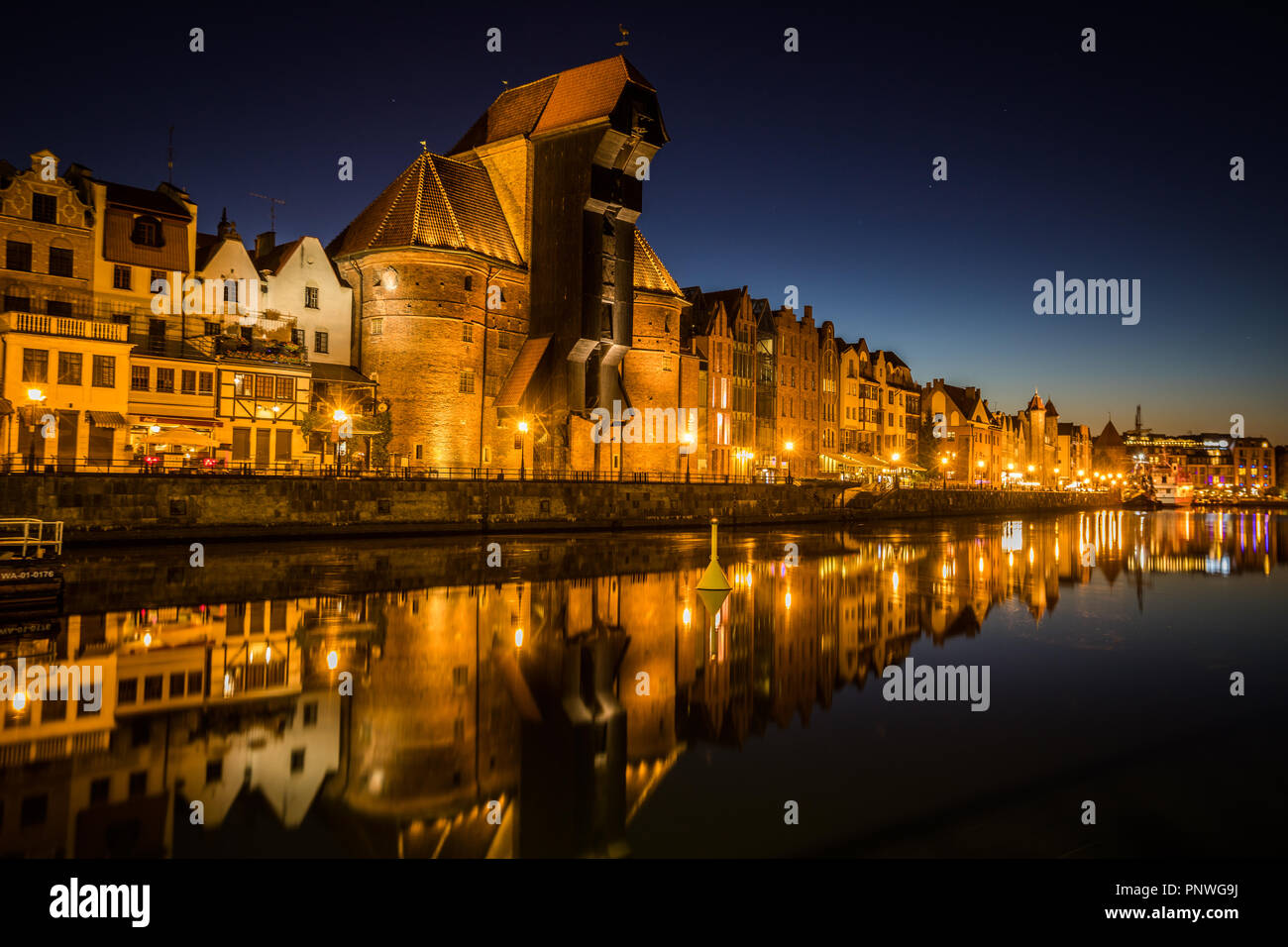 Old city of Gdansk Stock Photo
