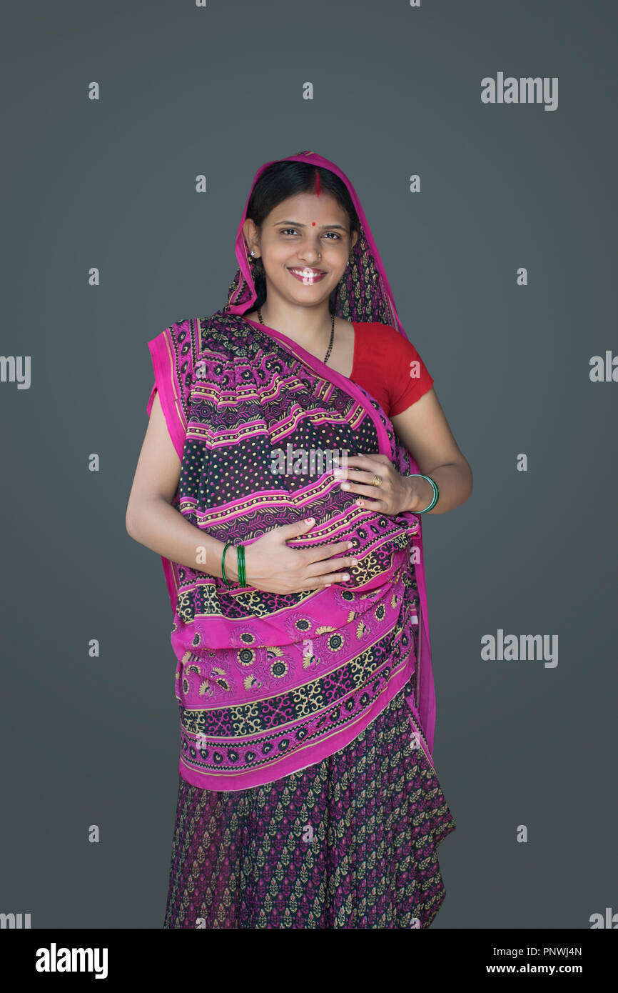 Girl holding mom saree hi-res stock photography and images - Alamy