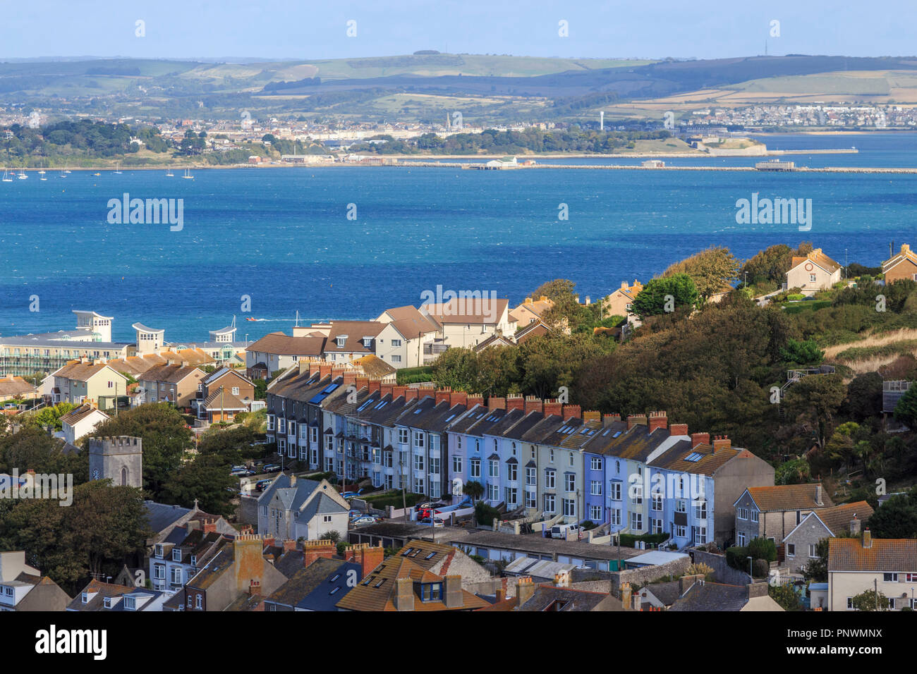 Isle of Portland viewpoint portland heights , near weymouth, Dorset