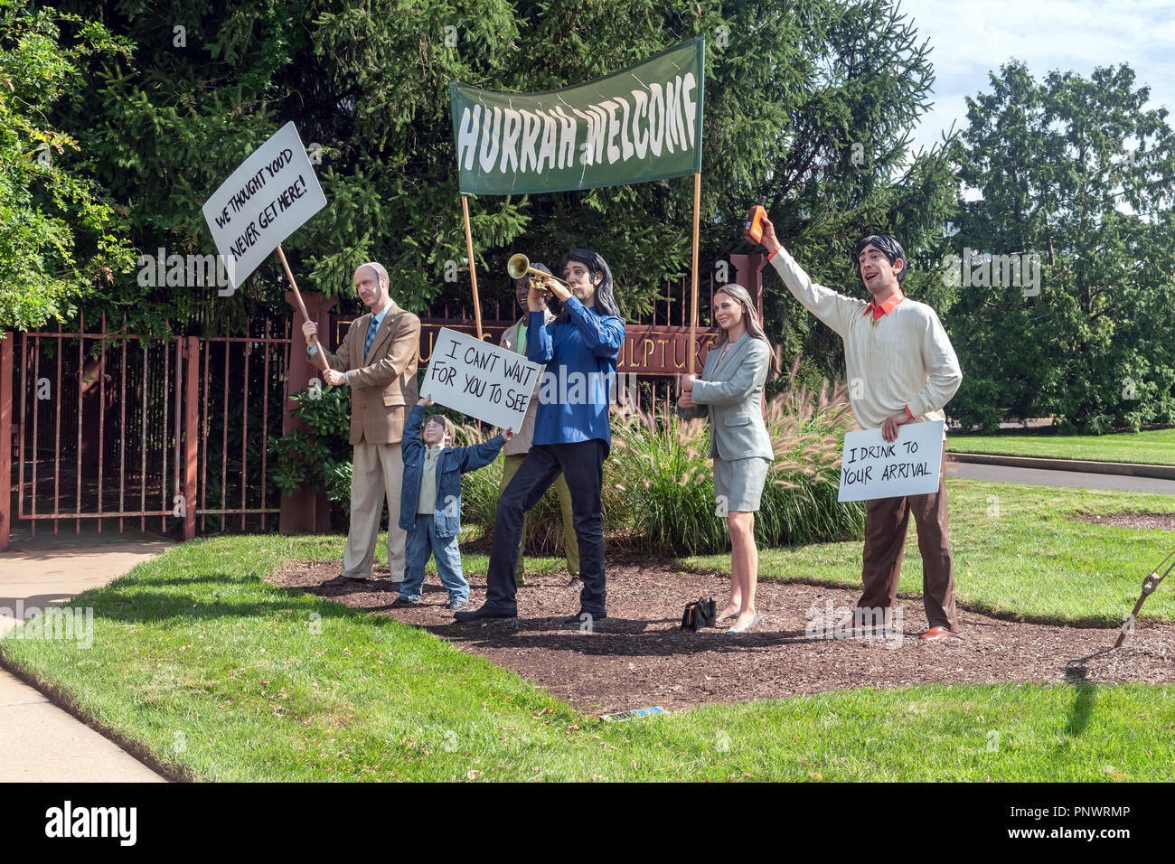 Entrance, Grounds For Sculpture , sculpture park and museum , Hamilton