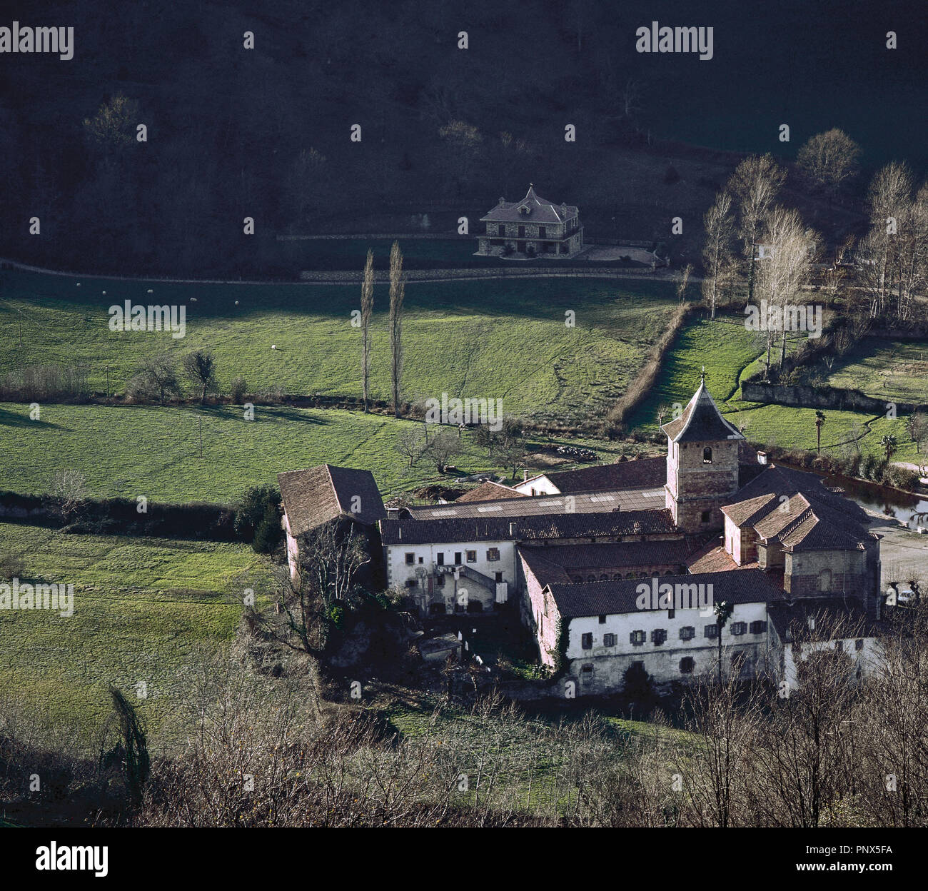 Monastery of san salvador de urdax hires stock photography and images