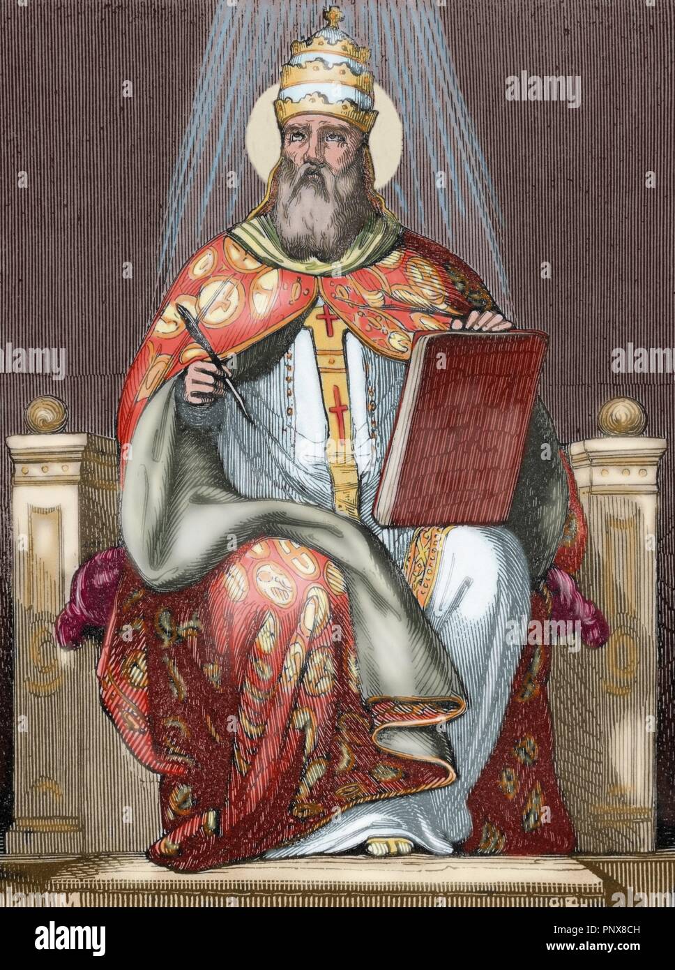 Pope damasus i hi-res stock photography and images - Alamy