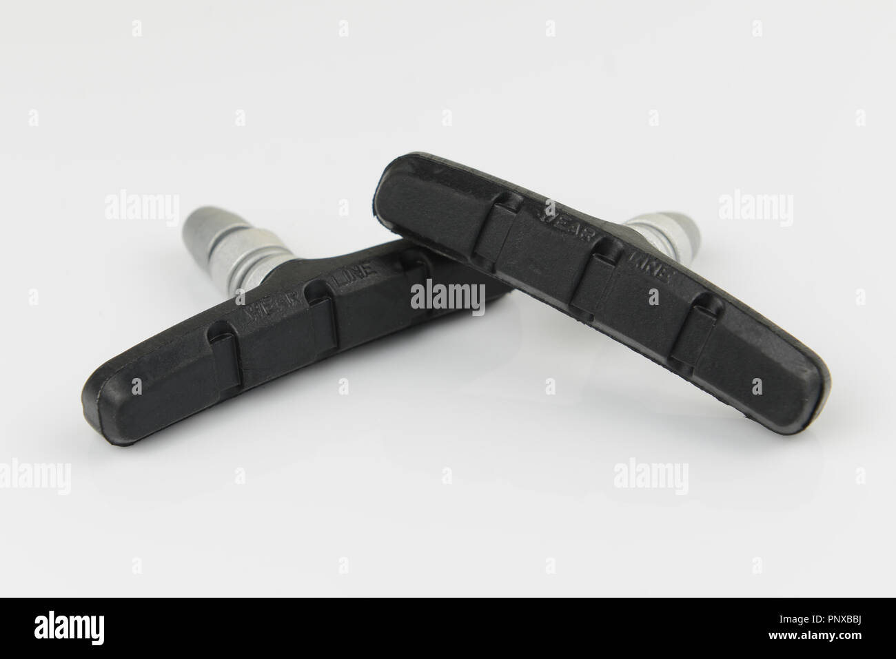 Bicycle Vbrakes on isolated white background Stock Photo Alamy