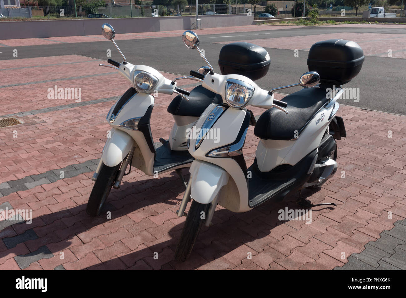 Mopeds hire sardinia hires stock photography and images Alamy