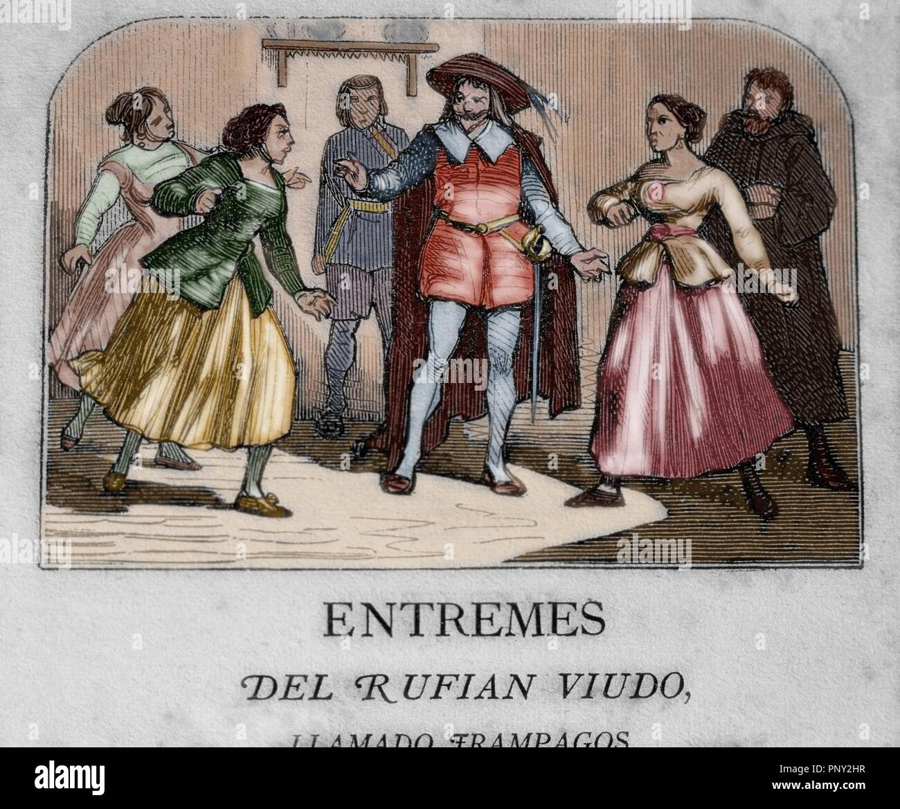 Miguel de Cervantes (1547-1616). Spanish writer. Short farce The ...