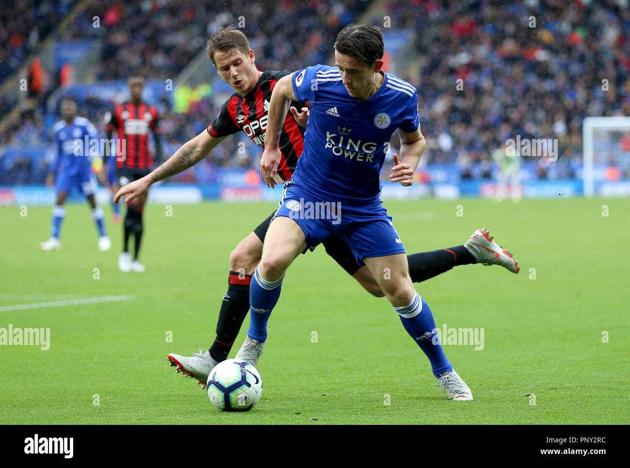 Leicester citys ben chilwell front hires stock photography and images