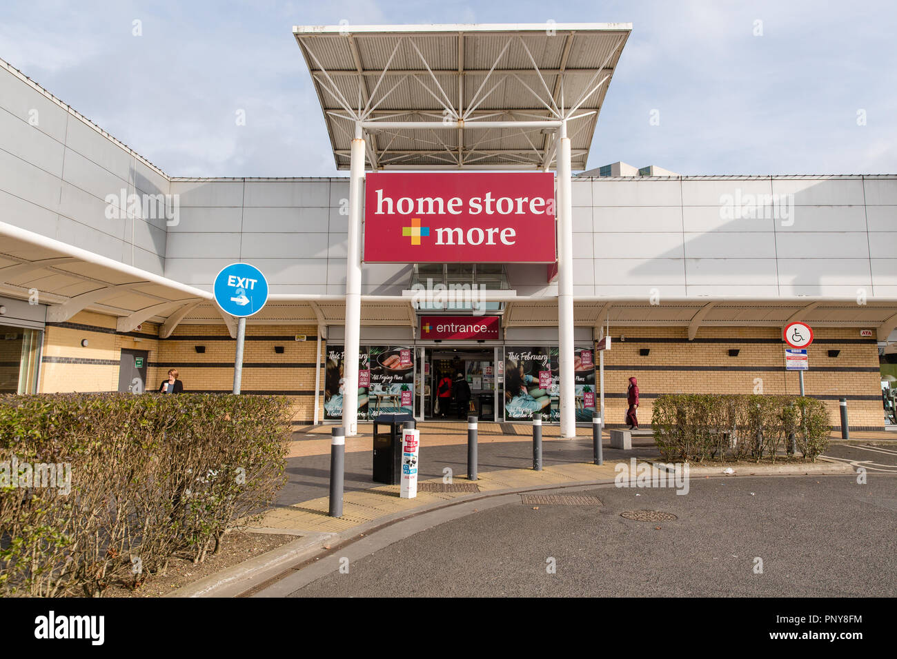 Entrance To Homestore And More Homewares Retailer In Blanchardstown 