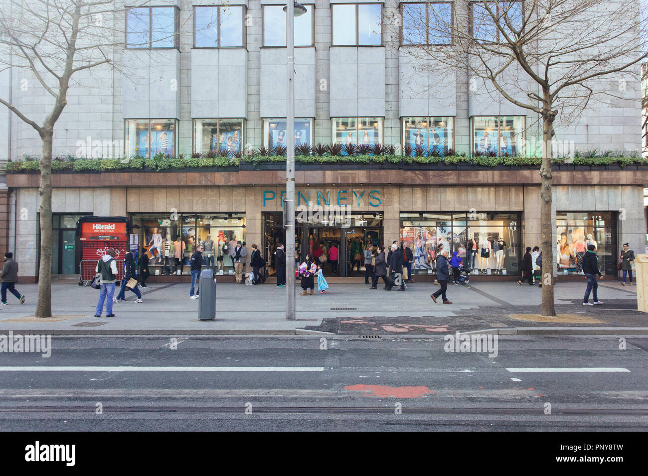 Penneys store on O`Connell Street in Dublin City Centre, Ireland Stock ...