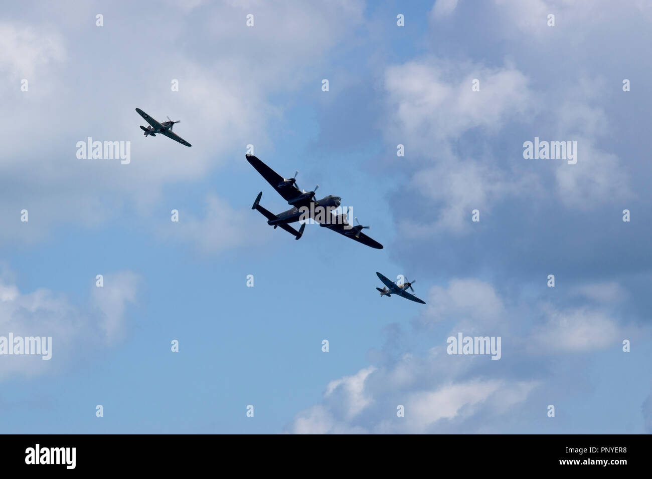 RAF Air Display - 100th Anniversary Stock Photo - Alamy