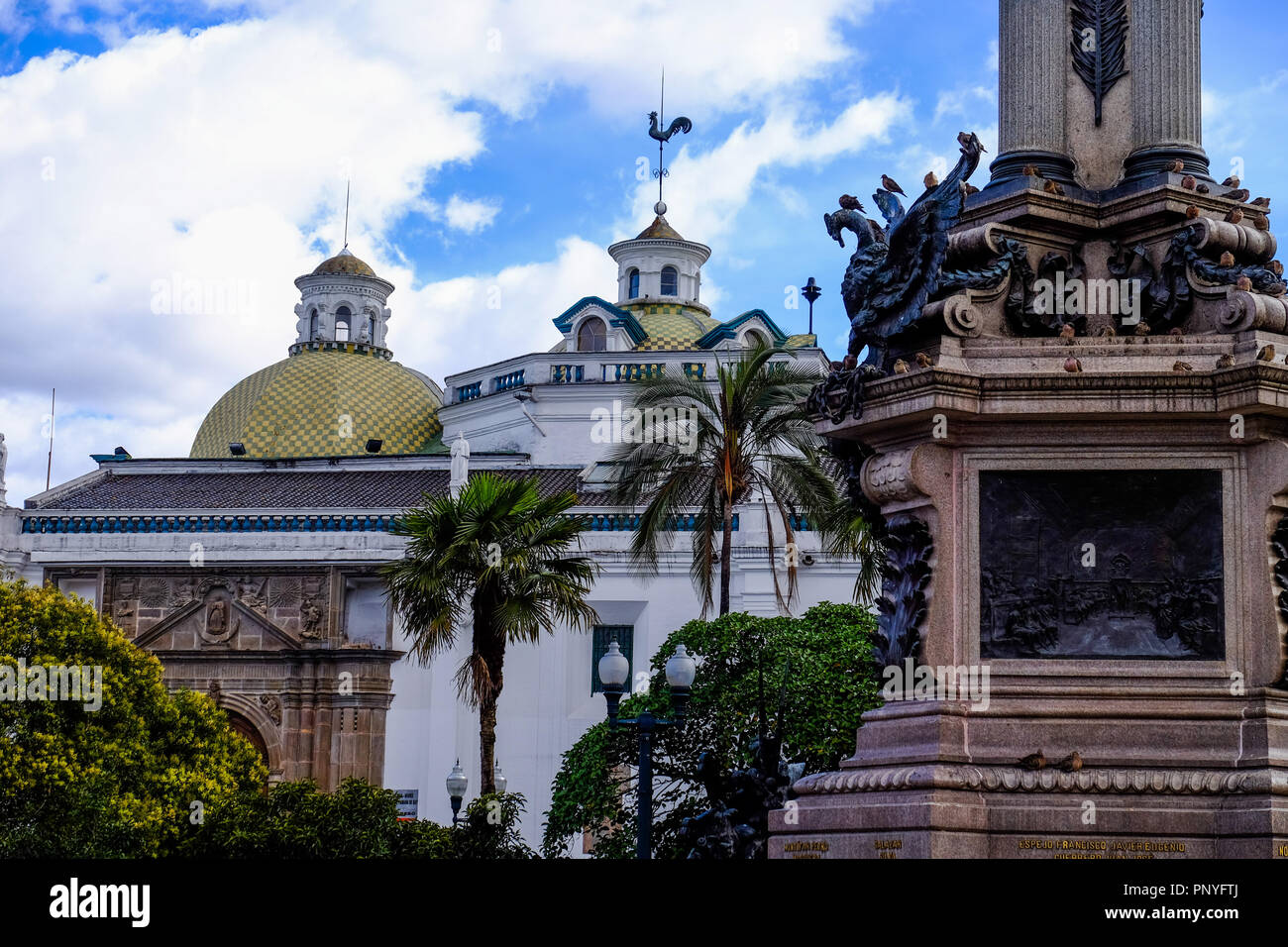 Architecture of Quito, Ecuador Stock Photo