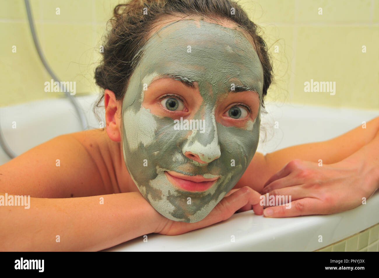 Download Mud Mask High Resolution Stock Photography And Images Alamy Yellowimages Mockups