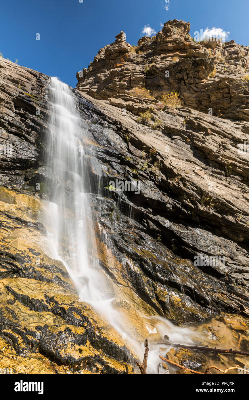 Bridal Veil Falls On Cow Creek In Rocky Mountain National Park Estes Park Colorado Stock Photo Alamy Bridal Veil Falls On Cow Creek In Rocky Mountain National Park Estes Park Colorado Stock Photo Alamy