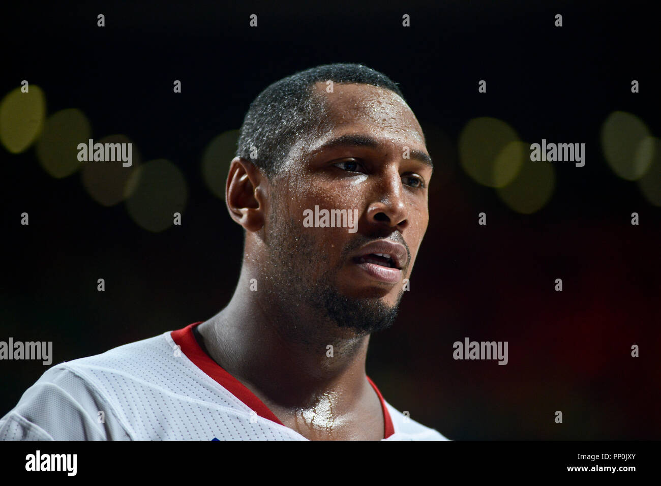 Boris Diaw. France Basketball National Team. FIBA World Cup Spain 2014 Stock Photo