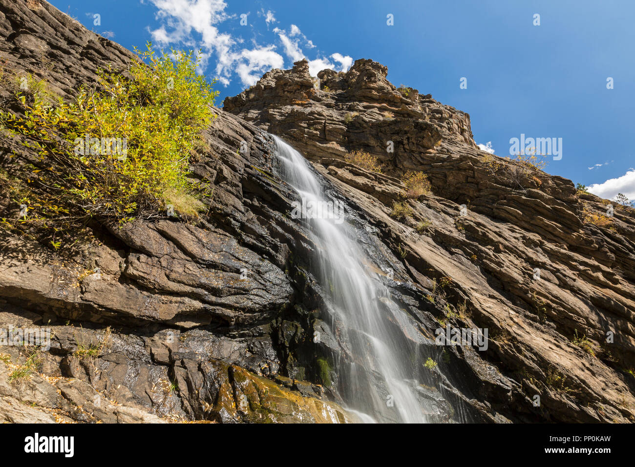 Bridal Veil Falls On Cow Creek In Rocky Mountain National Park Estes Park Colorado Stock Photo Alamy Bridal Veil Falls On Cow Creek In Rocky Mountain National Park Estes Park Colorado Stock Photo Alamy