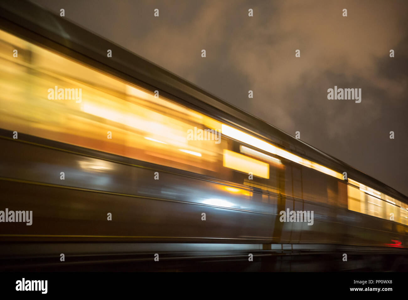Steam trains night hi-res stock photography and images - Alamy