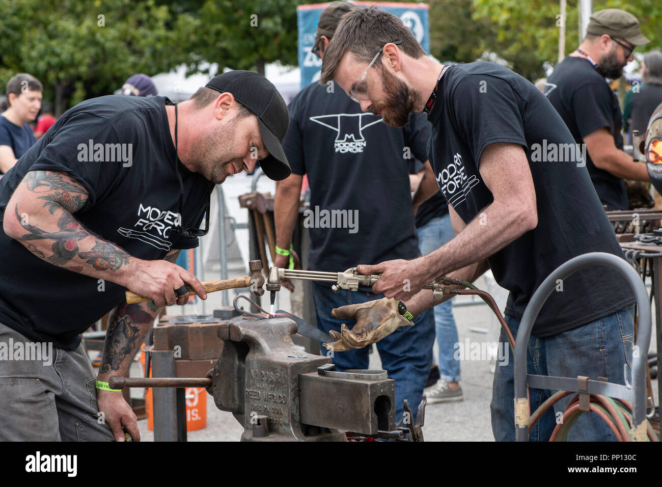 Iron making techniques hi-res stock photography and images - Alamy