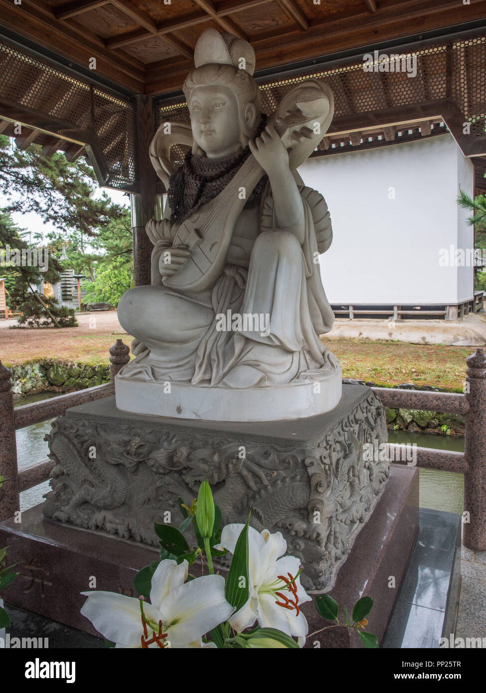Benzaiten, Kokubunji temple 80,  Shikoku 88 temple pilgrimage, Takamatsu, Kagawa Japan Stock Photo