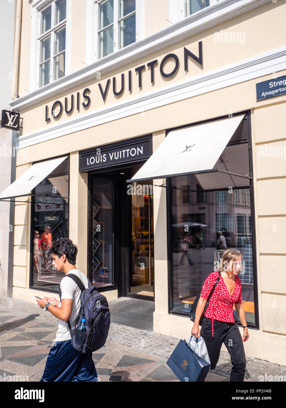 Louis Vuitton, Retail Store, Europe Stock Photo - Alamy