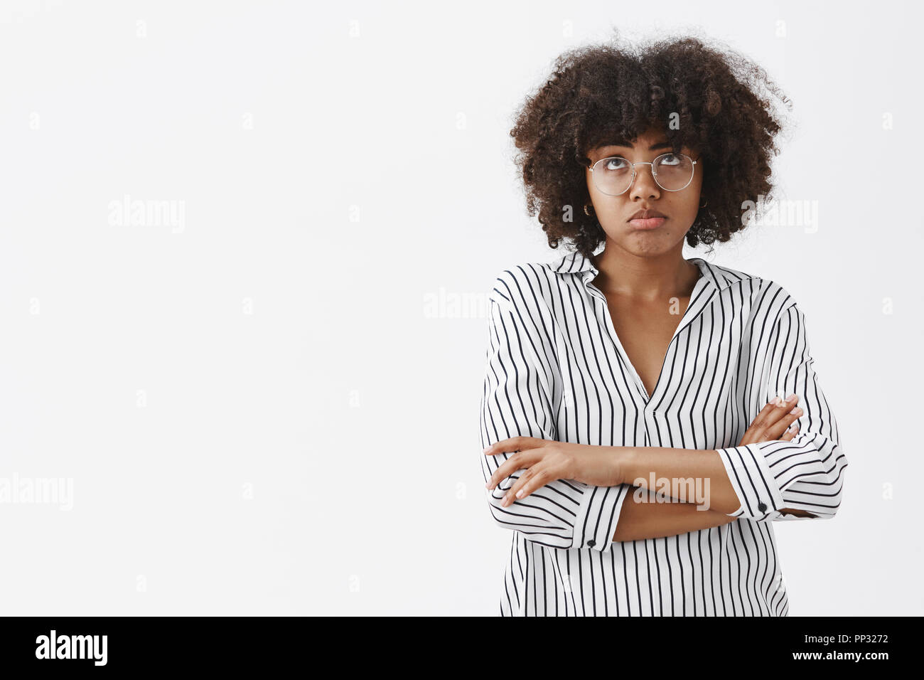 Displeased african american girlfriend hi-res stock photography and ...