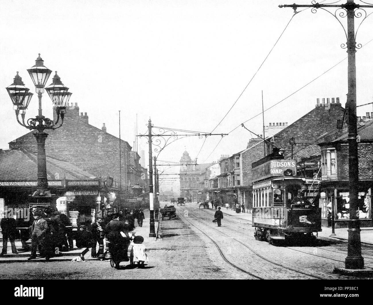 Mandale Road, Thornaby on Tees, early 1900s Stock Photo