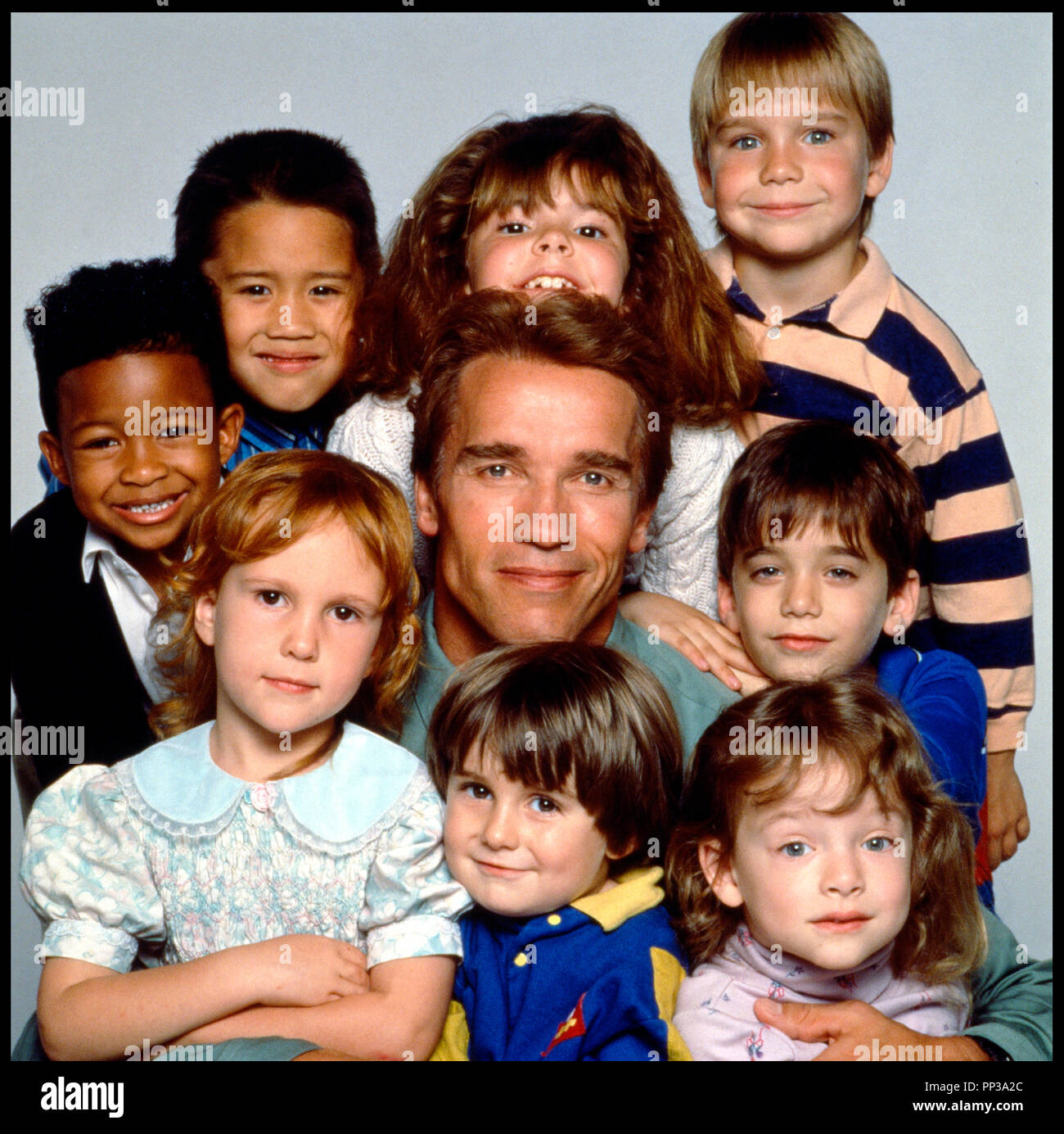 Kindergarten Cop Schwarzenegger Stock Photos Kindergarten Cop