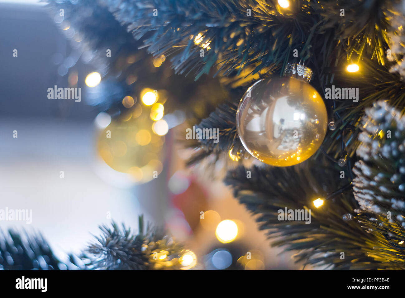 christmas tree decoration Stock Photo