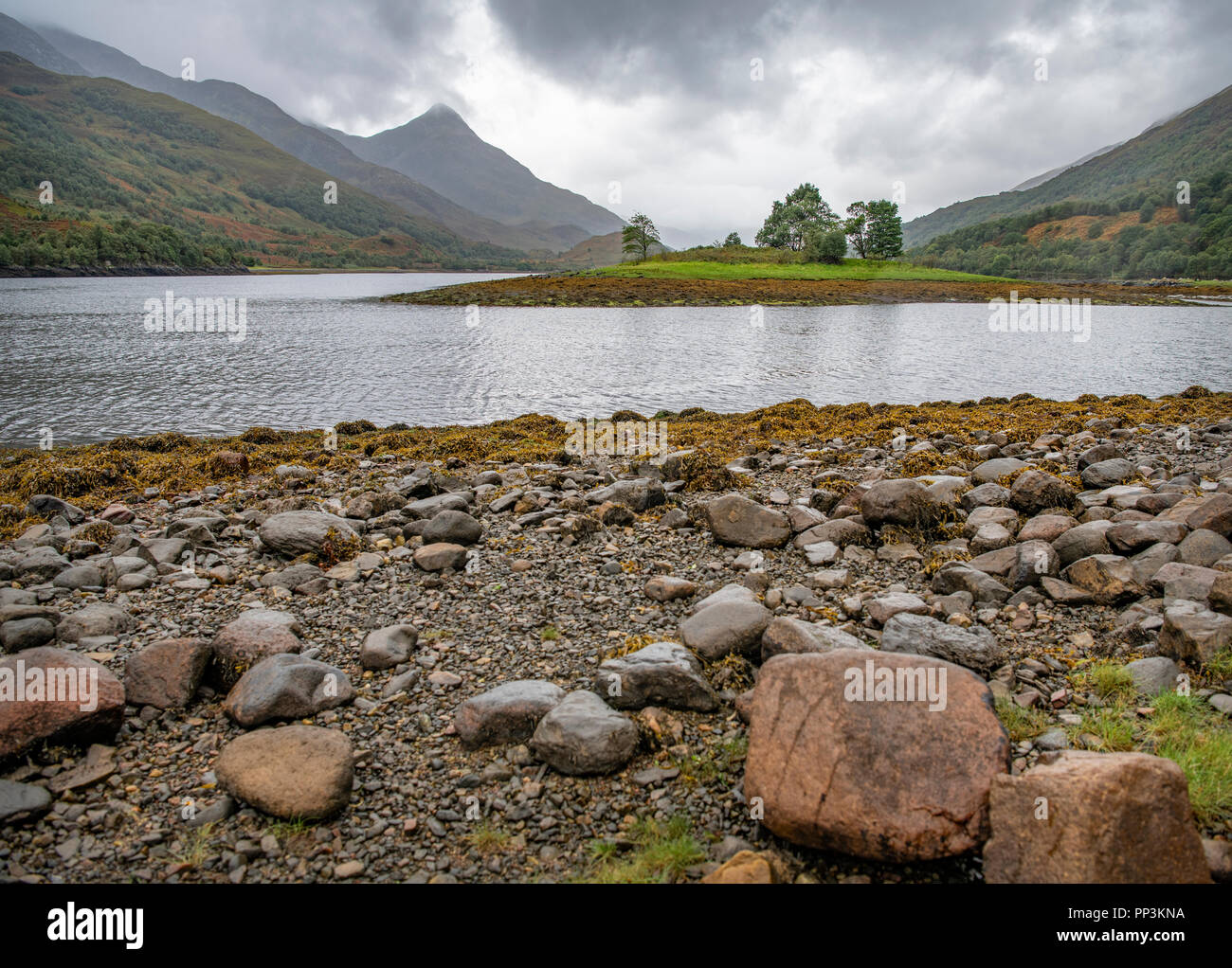 Loch Leven, Scotland Stock Photo