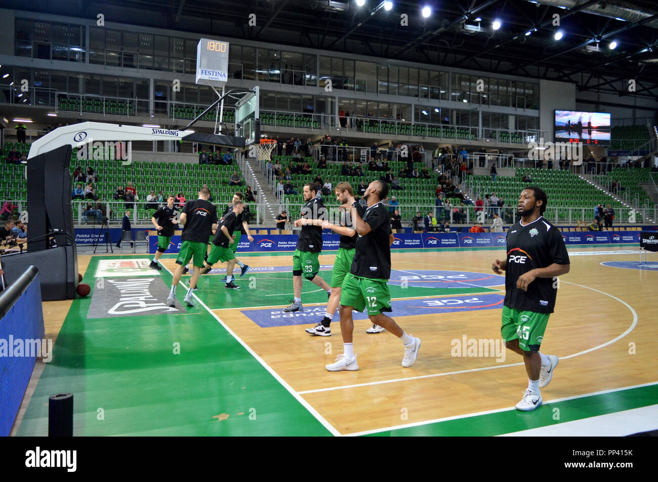 Basketball, PGE TUROW, Zgorzelec , Turow Arena Stock Photo - Alamy