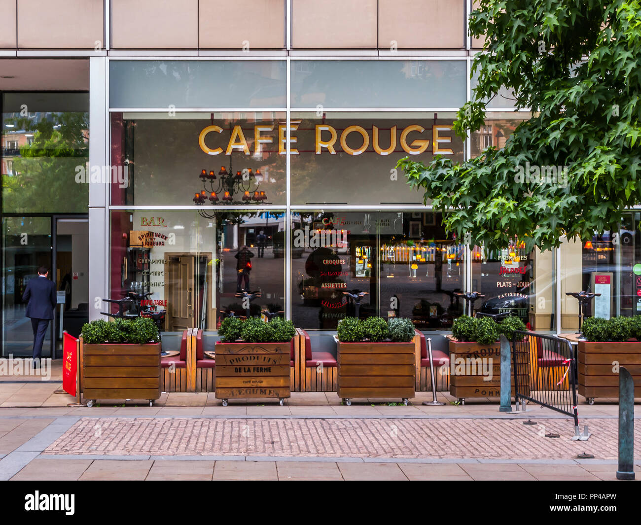 Cafe Rouge, St Paul's Place, Sheffield Stock Photo Alamy