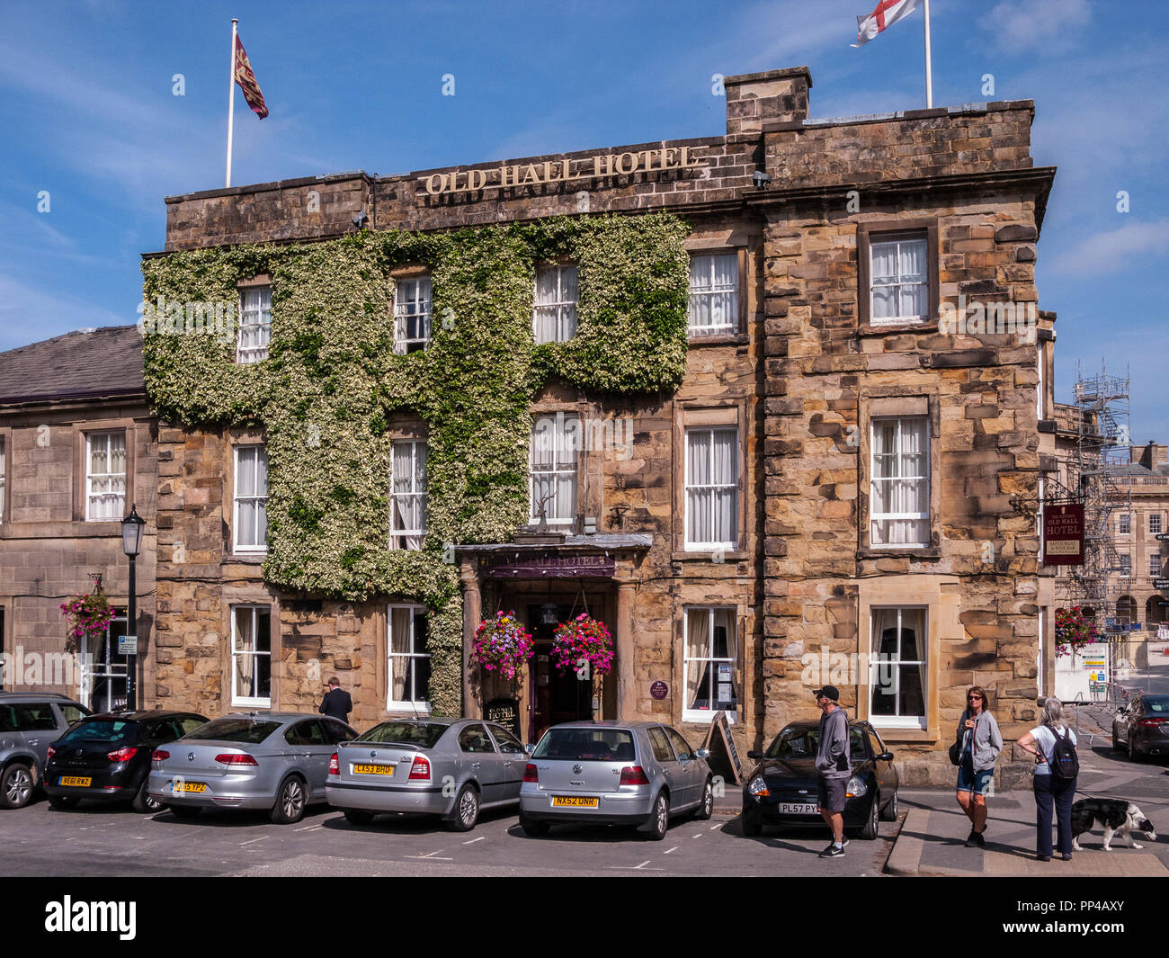 Old Hall Hotel, Buxton, Derbyshire Stock Photo