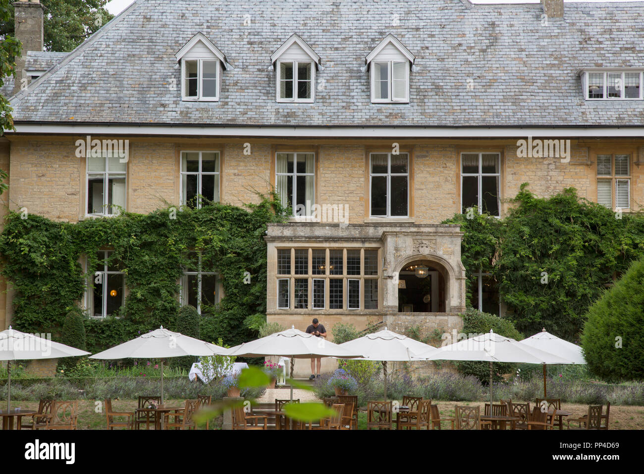 Slaughters Manor House, Lower Slaughter; Cotswolds; England; UK Stock