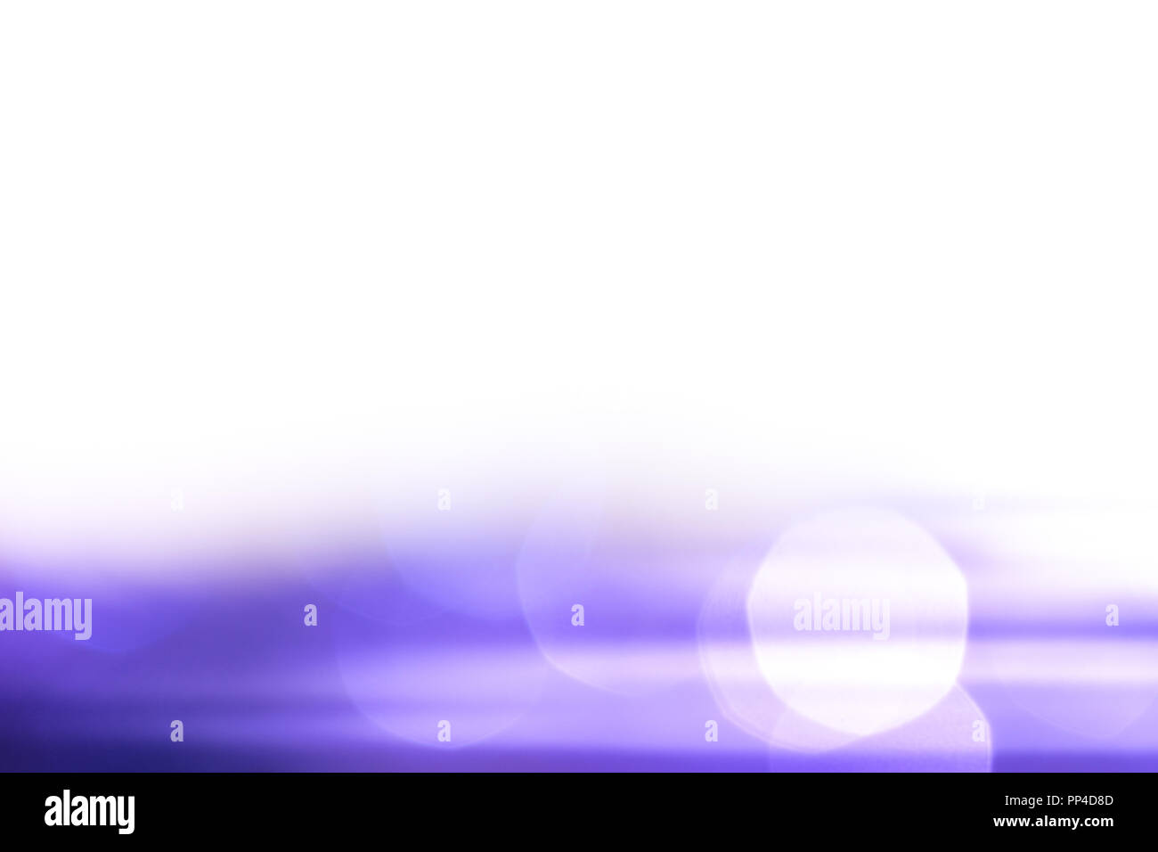 Bright blue bokeh light. Abstract background Stock Photo