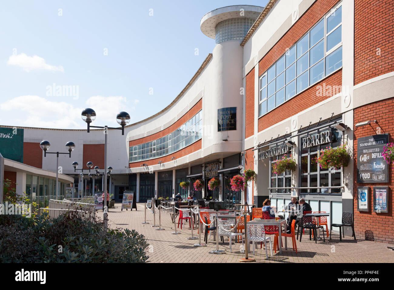 The Plaza Town Square, Stevenage, Hertforshire Stock Photo