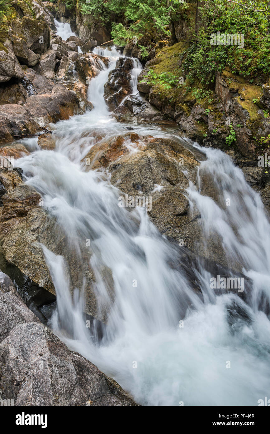 Waterfalls deception falls skykomish hires stock photography and