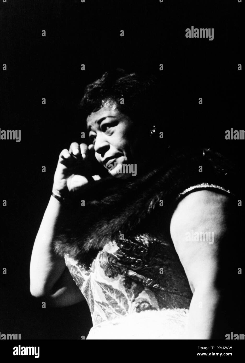 Ella Fitzgerald en el año 1962. Stock Photo