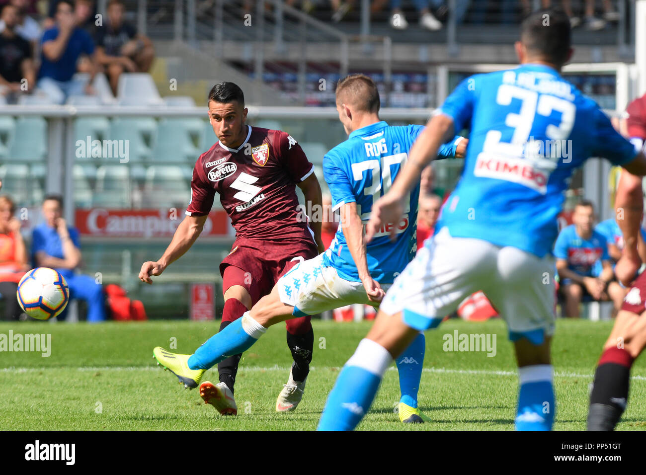 Alejandro Berenguer of Torino FC during the Serie A football Match Torino  FC vs Atalanta BC. Atalanta BC won 2-4 over Torino FC at Stadio Olimpico Gr  Stock Photo - Alamy